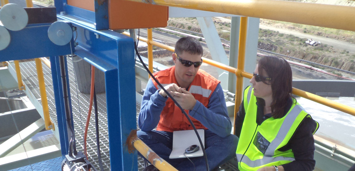 World’s largest tailings paste thickener with picket rake structure at a copper mine in Chile